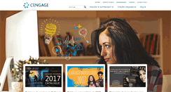Desktop Screenshot of cengage.com.br